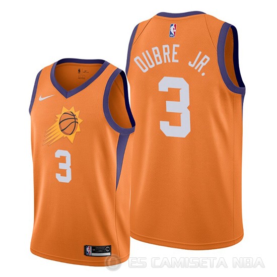 Camiseta Kelly Oubre Jr. #3 Phoenix Suns Statement Naranja - Haga un click en la imagen para cerrar